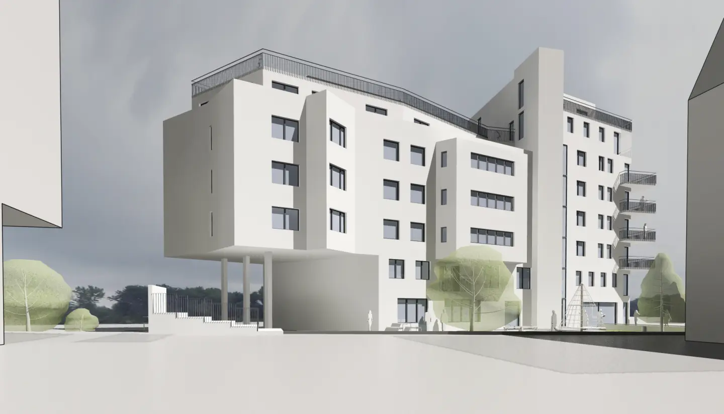BTW – Gemeinschaftliches Wohnen in Wien, Wien-Floridsdorf, Mühlschüttelgasse – Projektansicht 3