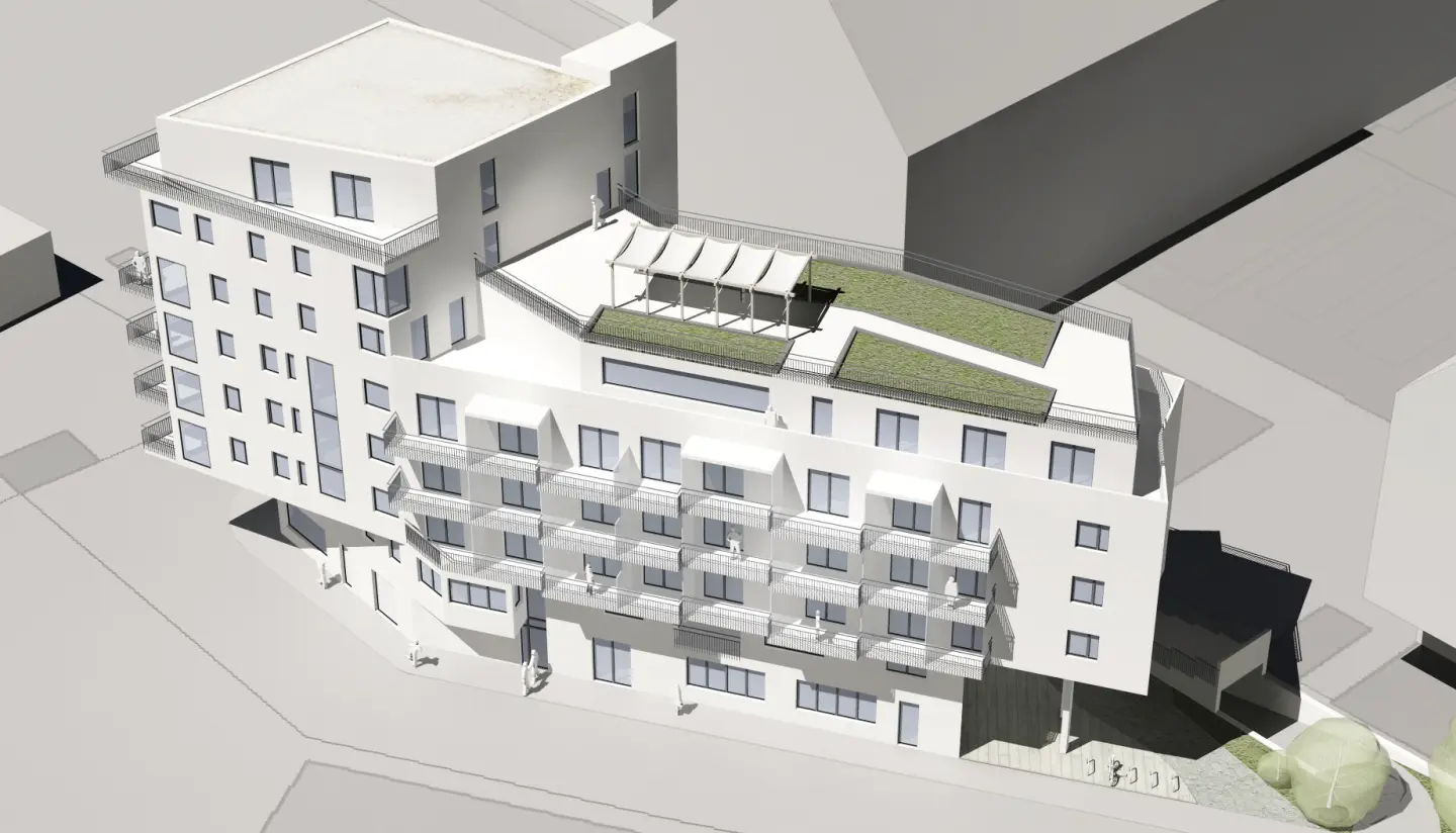 BTW – Gemeinschaftliches Wohnen in Wien, Wien-Floridsdorf, Mühlschüttelgasse – Projektansicht 4