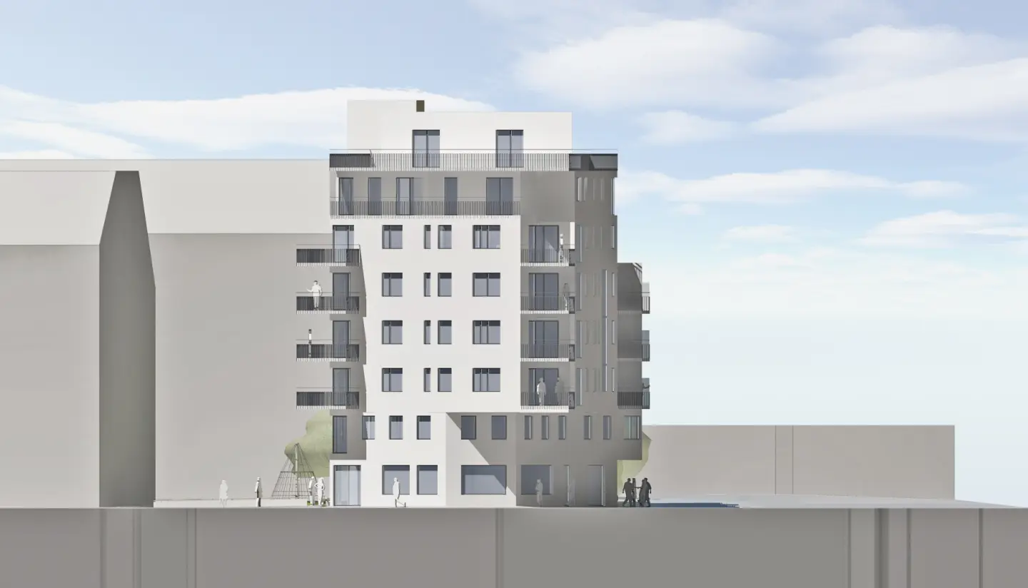 BTW – Gemeinschaftliches Wohnen in Wien, Wien-Floridsdorf, Mühlschüttelgasse – Projektansicht 5