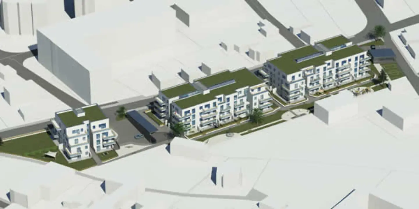 Wohnbau in Krems-Weinzierl, Krems-Weinzierl, Niederösterreich – Projektansicht 3