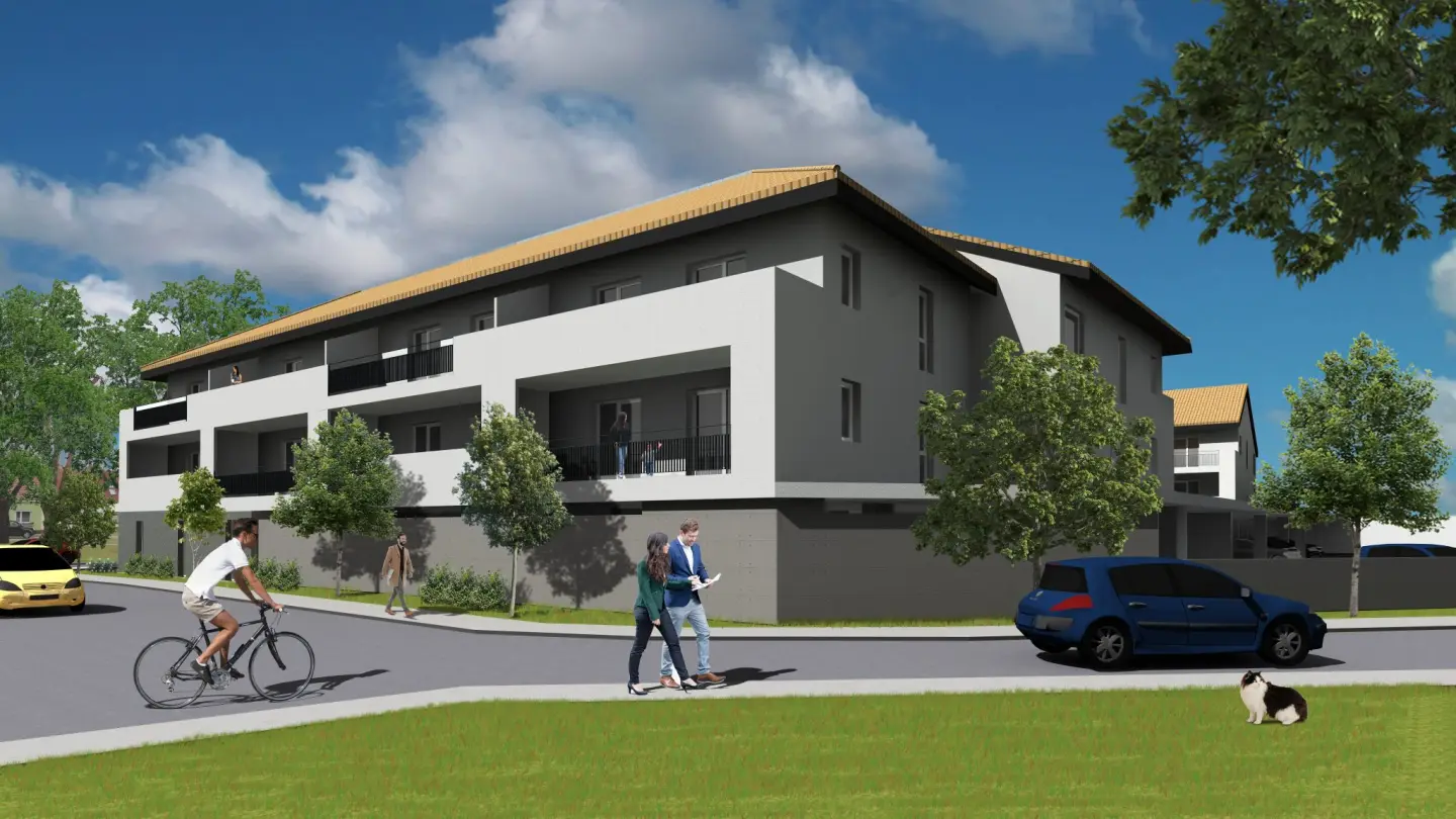Geschoßwohnungsbau im östlichen Weinviertel, Östliches Weinviertel – Projektansicht 3