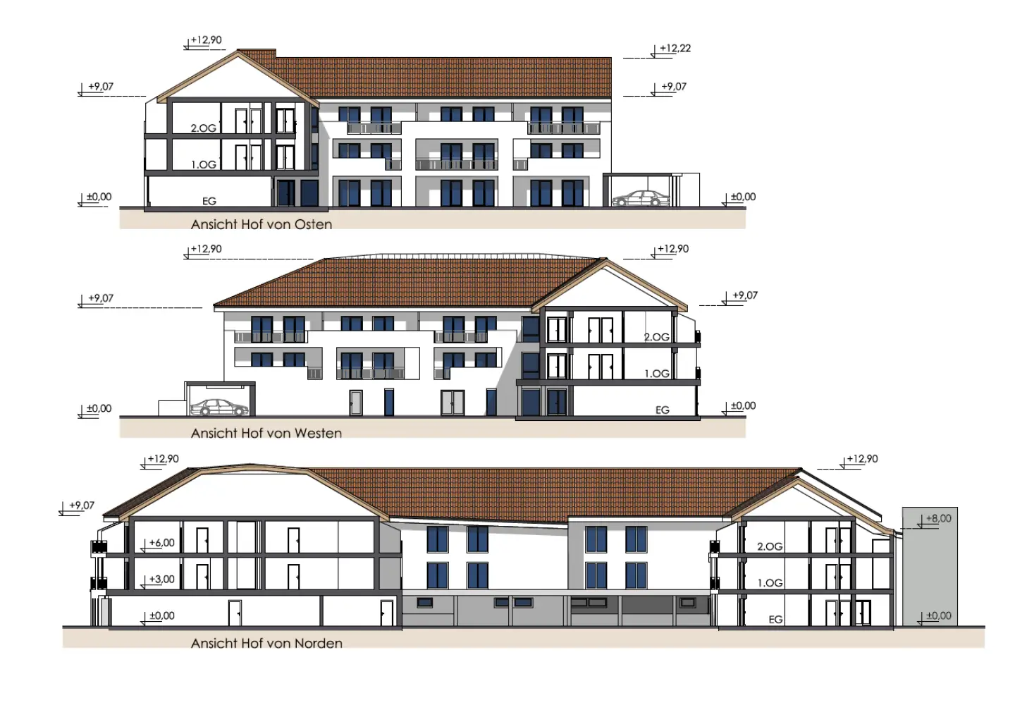 Geschoßwohnungsbau im östlichen Weinviertel, Östliches Weinviertel – Projektansicht 4