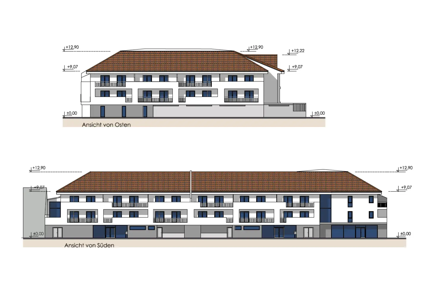 Geschoßwohnungsbau im östlichen Weinviertel, Östliches Weinviertel – Projektansicht 5